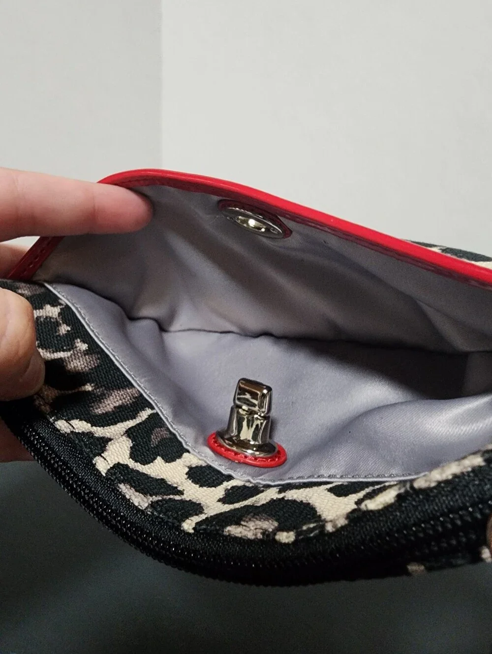 ✨️NWT✨️ Coach Park Ocelot Print Medium Turnlock Wristlet, 2013